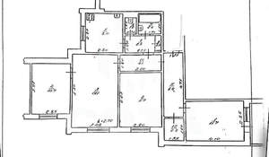 4-к квартира, вторичка, 81м2, 4/9 этаж