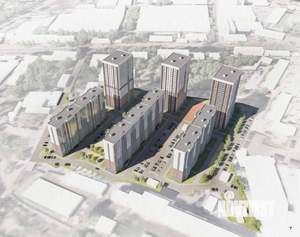 2-к квартира, строящийся дом, 58м2, 13/17 этаж