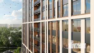 1-к квартира, строящийся дом, 36м2, 15/18 этаж