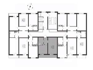 1-к квартира, вторичка, 40м2, 8/17 этаж