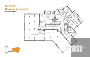 1-к квартира, вторичка, 46м2, 2/25 этаж