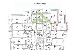 1-к квартира, вторичка, 30м2, 10/19 этаж