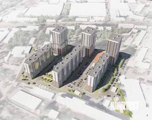 1-к квартира, строящийся дом, 21м2, 8/17 этаж