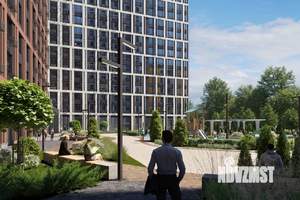 1-к квартира, строящийся дом, 41м2, 12/25 этаж