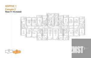 2-к квартира, вторичка, 48м2, 12/17 этаж