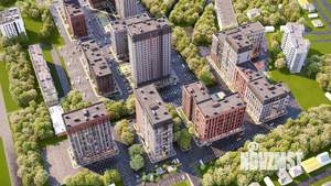 2-к квартира, строящийся дом, 65м2, 2/18 этаж