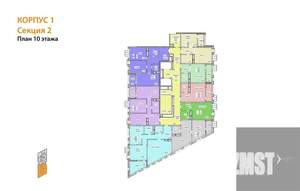 1-к квартира, вторичка, 40м2, 10/21 этаж