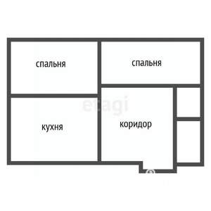 2-к квартира, вторичка, 65м2, 2/16 этаж
