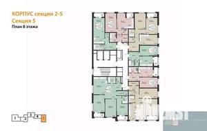 3-к квартира, вторичка, 111м2, 8/24 этаж