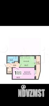 1-к квартира, вторичка, 40м2, 14/17 этаж