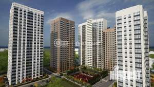 1-к квартира, строящийся дом, 47м2, 4/10 этаж