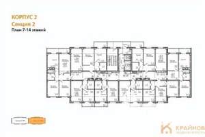 2-к квартира, вторичка, 60м2, 8/15 этаж