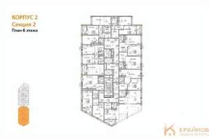 Студия квартира, вторичка, 26м2, 6/21 этаж
