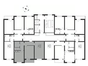 2-к квартира, вторичка, 60м2, 2/17 этаж