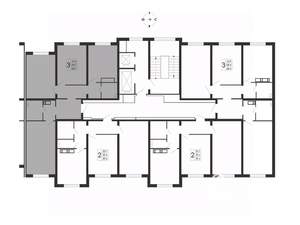 3-к квартира, вторичка, 85м2, 2/17 этаж