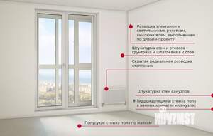 1-к квартира, вторичка, 47м2, 23/25 этаж