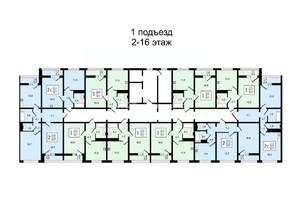 2-к квартира, вторичка, 59м2, 17/21 этаж