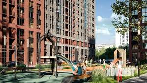 2-к квартира, строящийся дом, 60м2, 6/18 этаж