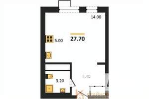 Студия квартира, вторичка, 28м2, 10/11 этаж