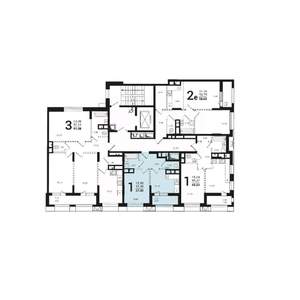 1-к квартира, вторичка, 37м2, 2/12 этаж