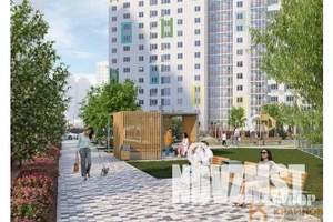 1-к квартира, сданный дом, 38м2, 14/17 этаж