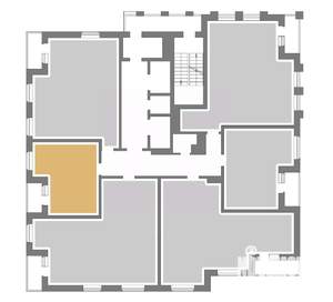 1-к квартира, вторичка, 28м2, 19/25 этаж