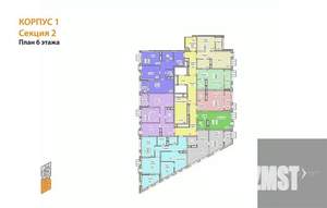 1-к квартира, вторичка, 40м2, 6/21 этаж