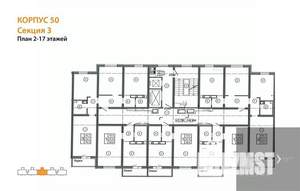 1-к квартира, вторичка, 39м2, 14/17 этаж