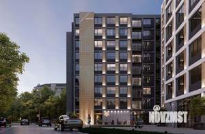 1-к квартира, строящийся дом, 46м2, 9/9 этаж