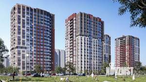 3-к квартира, строящийся дом, 71м2, 19/19 этаж