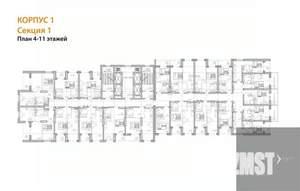 1-к квартира, вторичка, 40м2, 6/28 этаж