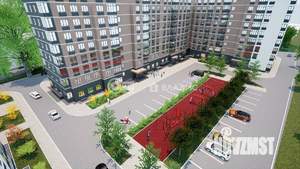 1-к квартира, строящийся дом, 34м2, 8/25 этаж