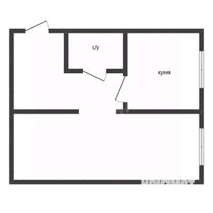 1-к квартира, вторичка, 30м2, 2/3 этаж