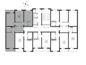 3-к квартира, вторичка, 89м2, 12/17 этаж