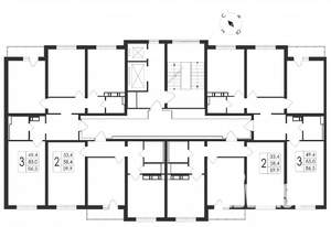 3-к квартира, вторичка, 87м2, 8/17 этаж