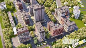 3-к квартира, строящийся дом, 90м2, 6/18 этаж