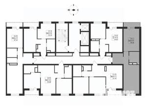 2-к квартира, вторичка, 49м2, 12/17 этаж