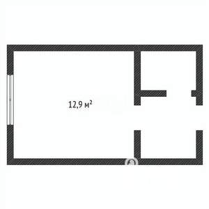Студия квартира, вторичка, 18м2, 4/5 этаж