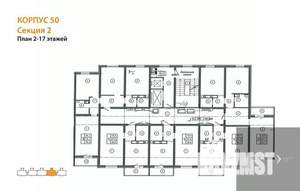 1-к квартира, вторичка, 38м2, 13/17 этаж