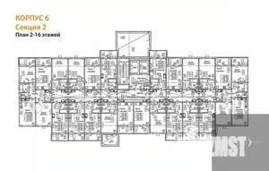 2-к квартира, вторичка, 58м2, 15/17 этаж