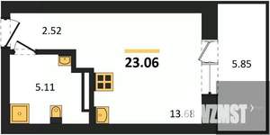 Студия квартира, вторичка, 23м2, 5/28 этаж