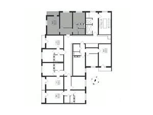 2-к квартира, вторичка, 53м2, 4/17 этаж