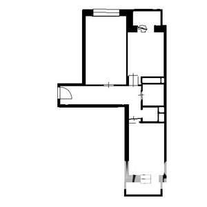 2-к квартира, вторичка, 65м2, 18/20 этаж