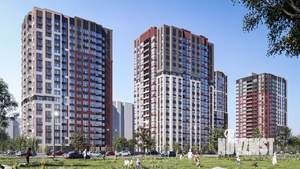 1-к квартира, строящийся дом, 41м2, 19/19 этаж