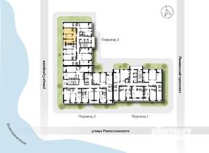 2-к квартира, вторичка, 50м2, 6/21 этаж