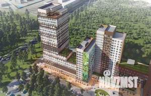 1-к квартира, вторичка, 55м2, 9/23 этаж