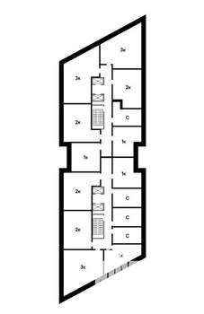 1-к квартира, строящийся дом, 42м2, 15/21 этаж