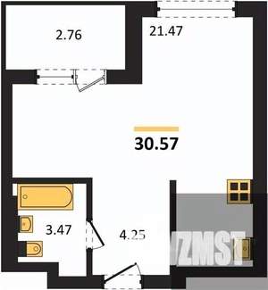 Студия квартира, вторичка, 31м2, 7/28 этаж