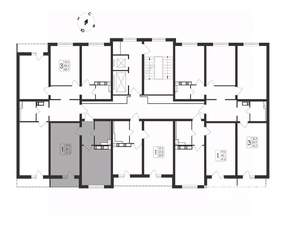 1-к квартира, вторичка, 42м2, 10/17 этаж