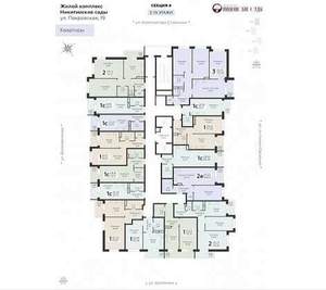 1-к квартира, вторичка, 45м2, 12/19 этаж
